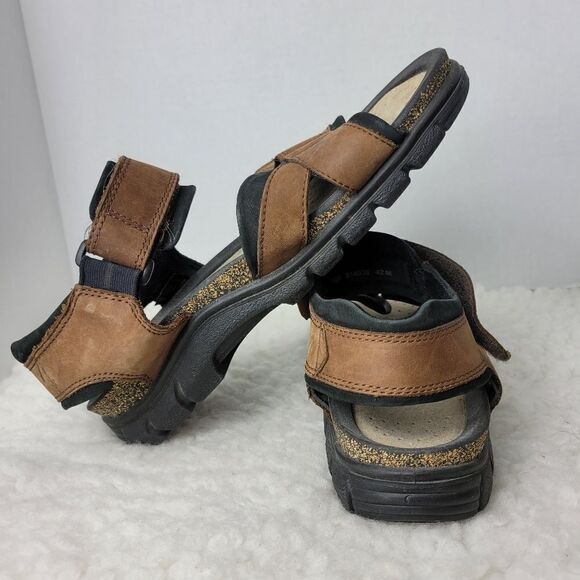 ECCO Cosmo Men\'s Size 9 Sandals  Brown Leather Shoes main image 9